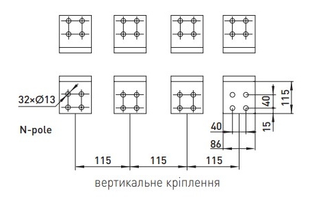 Повітряний автоматичний вимикач E.Next e.industrial.acb.4000F.4000 400В 3Р з мотор-приводом та РН (i081118) - 7
