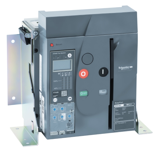 Повітряний автоматичний вимикач Schneider Electric MVS1250А MVS12C3MF2A 1250А 50кА 3P стаціонарний - 1