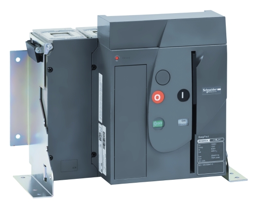 Воздушный автоматический выключатель Schneider Electric MVS1600А MVS16CA3MF0D 1600А 35кА 3P стационарный - 1