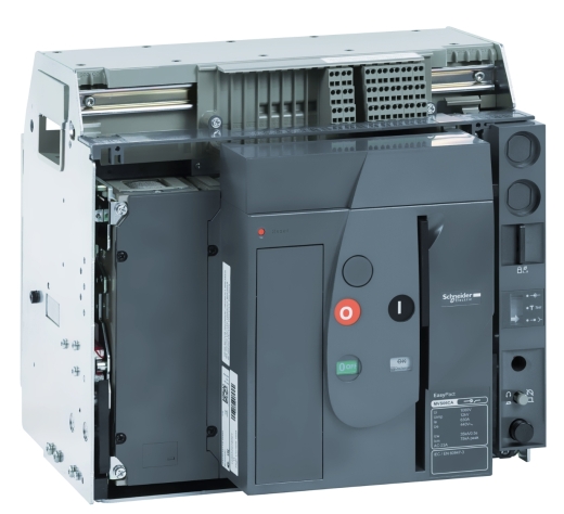 Повітряний автоматичний вимикач Schneider Electric MVS1600А MVS16CA3MW0D 1600А 35кА 3P викатний - 1