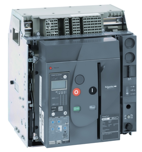 Воздушный автоматический выключатель Schneider Electric MVS1600А MVS16C3MW2A 1600А 50кА 3P выкатной - 1
