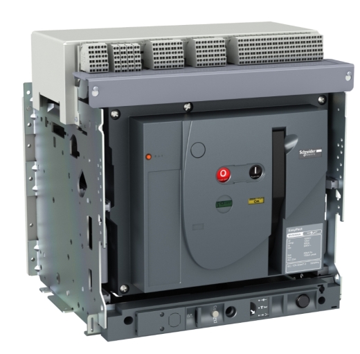 Повітряний автоматичний вимикач Schneider Electric MVS1600А MVS16H3MW0D 1600А 65кА 3P викатний - 1