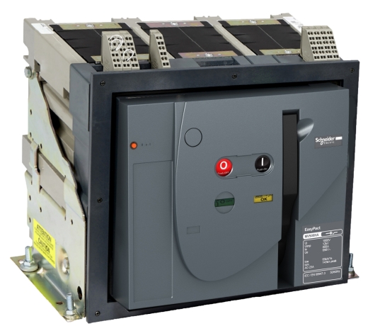 Повітряний автоматичний вимикач Schneider Electric MVS2000А MVS20N3MF0D 2000А 50кА 3P стаціонарний - 1