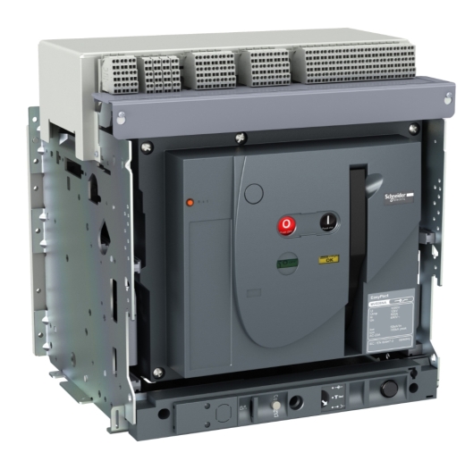Повітряний автоматичний вимикач Schneider Electric MVS2000А MVS20H3MW0D 2000А 65кА 3P викатний - 1