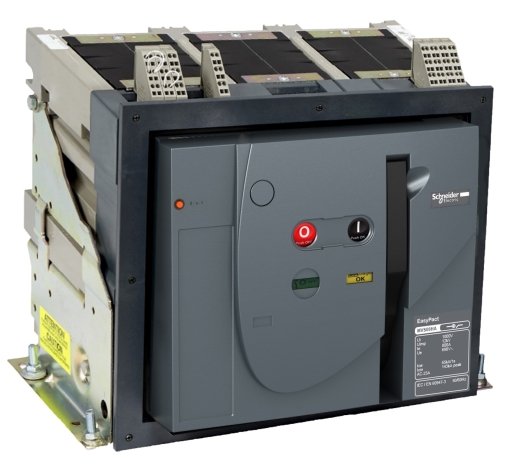 Повітряний автоматичний вимикач Schneider Electric MVS2500А MVS25H3MF0D 2500А 65кА 3P стаціонарний - 1