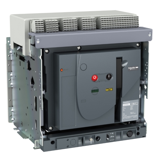 Повітряний автоматичний вимикач Schneider Electric MVS4000А MVS40H3MW0D 4000А 65кА 3P викатний - 1