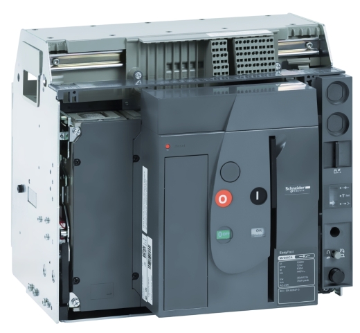 Воздушный автоматический выключатель Schneider Electric MVS630А MVS06CA3MW0D 630А 35кА 3P выкатной - 1