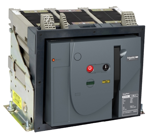 Повітряний автоматичний вимикач Schneider Electric MVS800А MVS08N3NF0D 800А 50кА 3P стаціонарний - 1