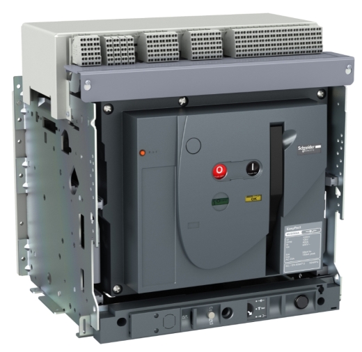 Повітряний автоматичний вимикач Schneider Electric MVS800А MVS08N3MW0D 800А 50кА 3P викатний - 1