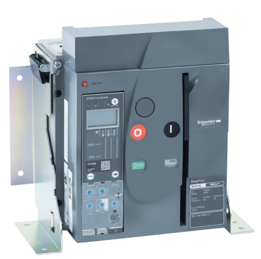 Повітряний автоматичний вимикач Schneider Electric MVS800А MVS08C3MF2A 800А 50кА 3P стаціонарний - 1