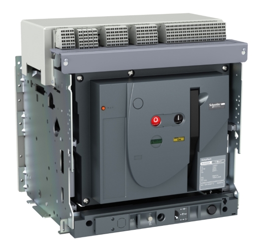 Воздушный автоматический выключатель Schneider Electric MVS800А MVS08H3MW0D 800А 65кА 3P выкатной - 1