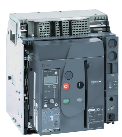 Повітряний автоматичний вимикач Schneider Electric MVS630А MVS06C3MW2A 630А 50кА 3P викатний - 1