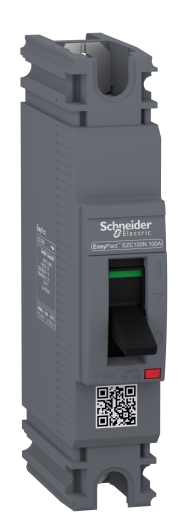 Автоматичний вимикач Schneider Electric EASYPACT EZC100N 1P 18кА 80A - 1