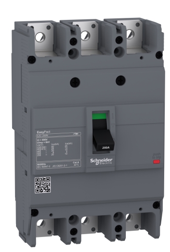 Автоматический выключатель Schneider Electric EASYPACT EZC250N 3P3T 25кА 225A - 1