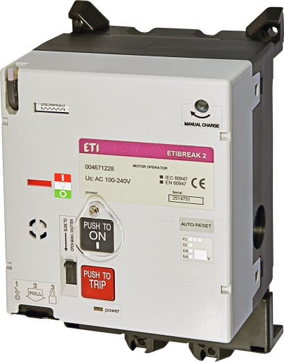 Мотор-привід для автоматичного вимикача ETI 004671228 MO2 400&630 (RESET) - 1