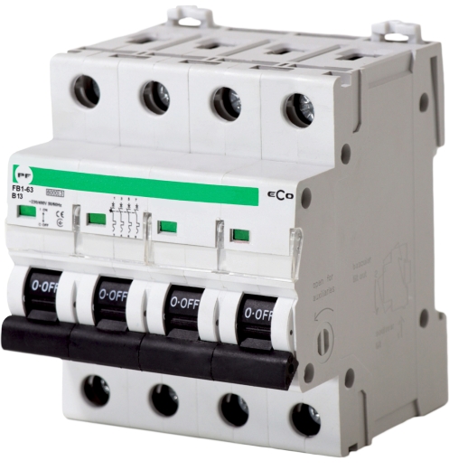 Электро-автомат Promfactor ECO FB1-63 4P B 13A 6кА (FB1B4013) - 1