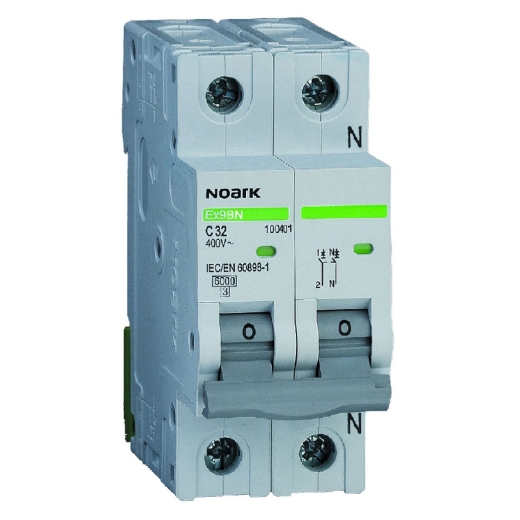 Автоматический выключатель NOARK Ex9BN 1PN C40 40А 6кА C 1P+N (100117) - 1