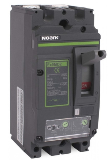 Автоматический выключатель NOARK Ex9MD2B TM 250 2P EU 250A 25kA 500В DC (114180) - 1