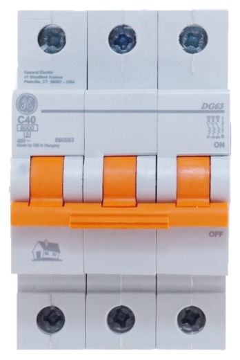 Автоматический выключатель DG 63 C40 6kA General Electric - 2