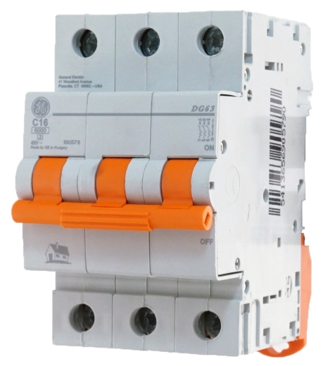 Защитный выключатель DG 63 C16 6kA General Electric - 1