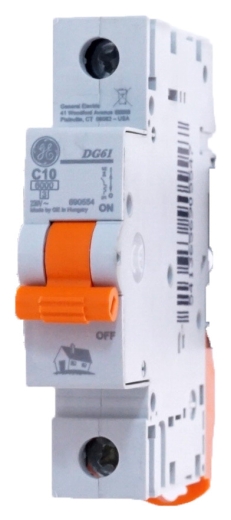 Автоматический выключатель DG 61 C10 6kA General Electric - 1