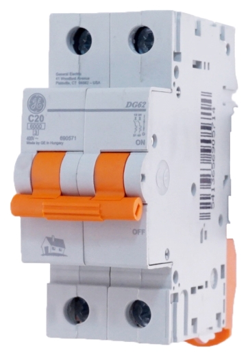 Автомат электропитания DG 62 C20 6kA General Electric - 1