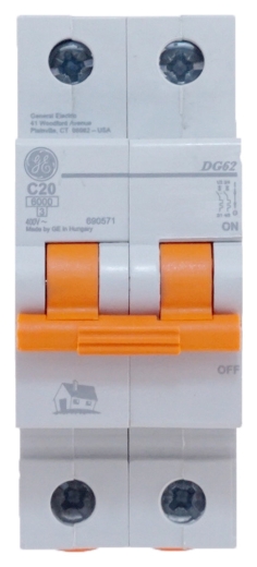 Автомат электропитания DG 62 C20 6kA General Electric - 2