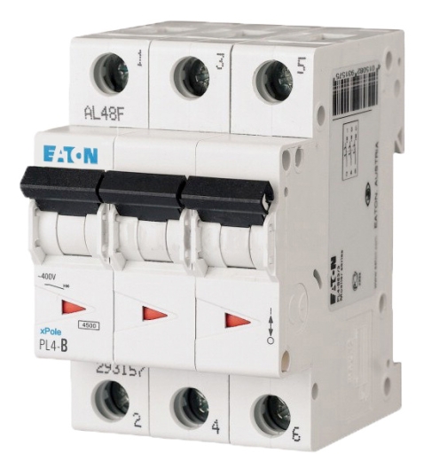 Електроавтомат Eaton Moeller PL4-B16/3 - 1