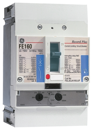 Автоматичний вимикач General Electric 3p3tr 50kA 3p 25А - 1