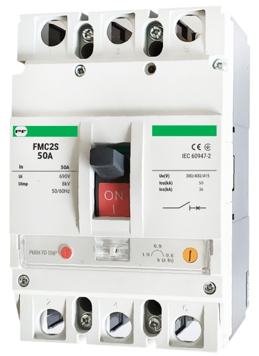 Корпусный автоматический выключатель Promfactor FMC2S 3P 50A 50кА (FMC2S050) - 1