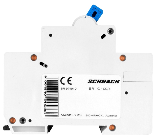 Автоматический выключатель Schrack BR974910 10кА 100А 4P х-ка C - 5