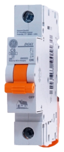 Автомат выключатель DG 61 C06 6kA General Electric - 1