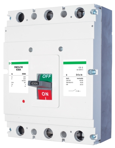 Корпусный автоматический выключатель Promfactor FMC6/3U 3P 600A 70кА 8-12In (FMC63U0600) - 1