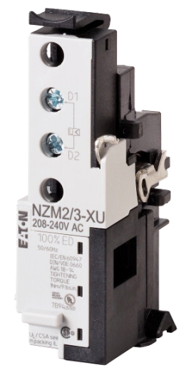 Расцепитель минимального напряжения Eaton 240В АС NZM2/3-XU208-240AC для LZM3 (259499) - 1