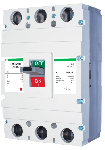 Корпусный автоматический выключатель Promfactor FMC5/3U 3P 530A 50кА 8-12In (FMC53U0530) - 1