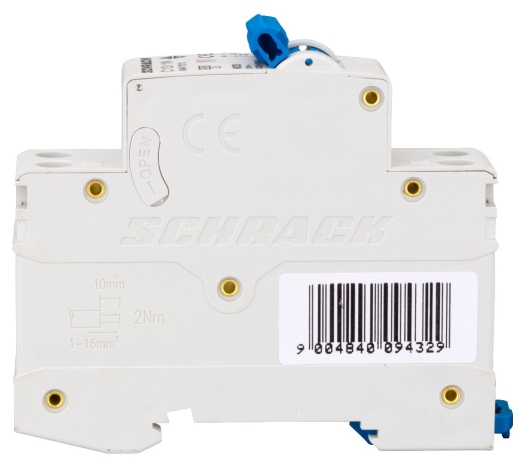Автоматичний вимикач Schrack AM417513 4,5кА 13А 1P+N C - 3
