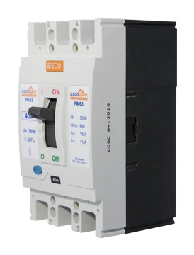 Автоматичний вимикач ECOHOME ECO FB/63 3p 40A - 5