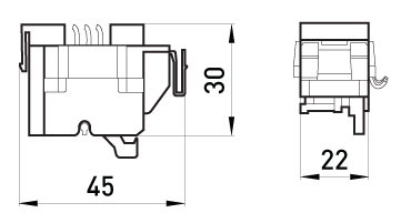 Дополнительный контакт E.Next e.industrial.ukm.100.B (i0020002) - 2