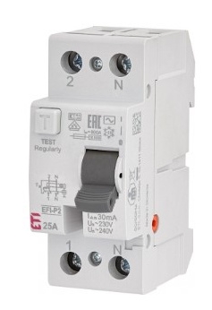 ПЗВ ETI EFI-P2 25/0,03 AC 10кА (2061211) - 1