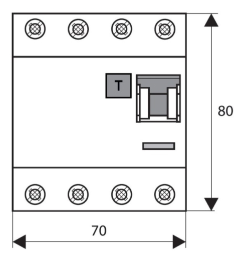 ПЗВ Schrack BC054130 10кА 40А 300мА 3P+N тип A - 4