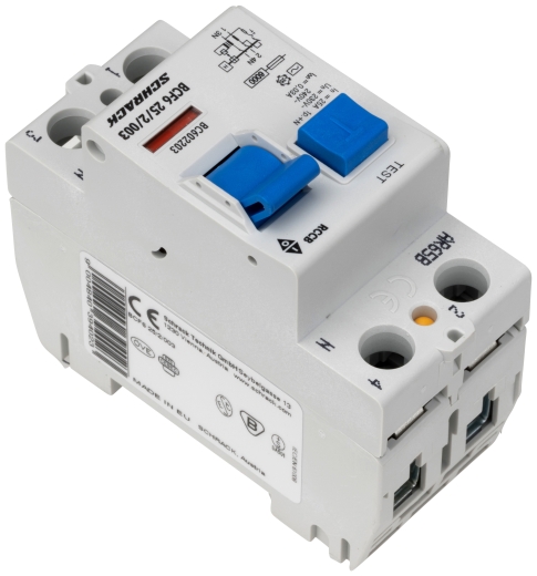 ПЗВ Schrack BC602203 6кА 25А 30мА 1Р+N тип AC - 7