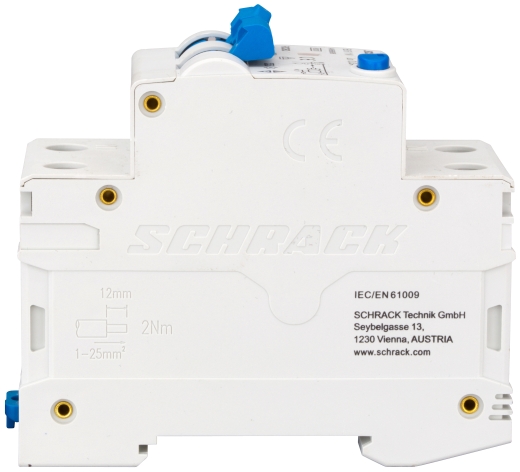 АВДС Schrack AK668625 6кА 25А 30мА 1P+N х-ка B Тип A - 4
