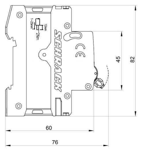 АВДС Schrack AK668625 6кА 25А 30мА 1P+N х-ка B Тип A - 6