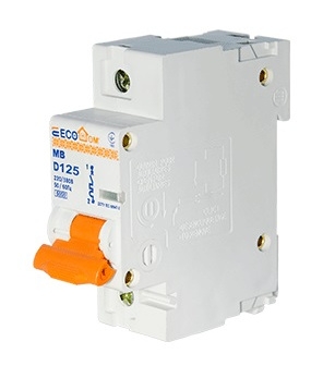 Автоматичний вимикач ECOHOME ECO MB 1p 125A D (ECO070010003) - 3