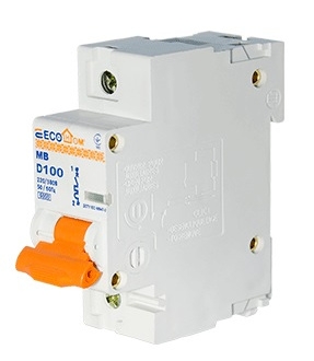 Автоматичний вимикач ECOHOME ECO MB 1p 100A D (ECO070010002) - 3