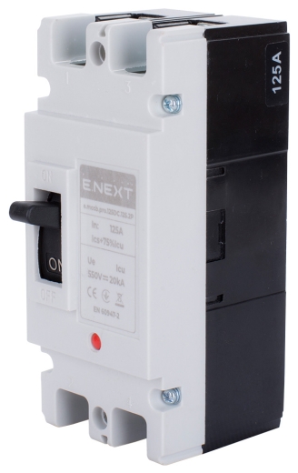 Автоматичний вимикач E.Next e.mccb.pro.125DC.125.2P 125А (p089002) - 1