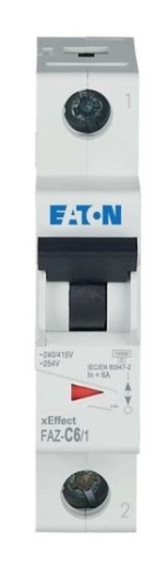 Автоматический выключатель Eaton (Moeller) FAZ-C6/1 - 1