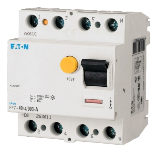 Устройство защитного отключения Eaton PF7-100/4/003 - 1