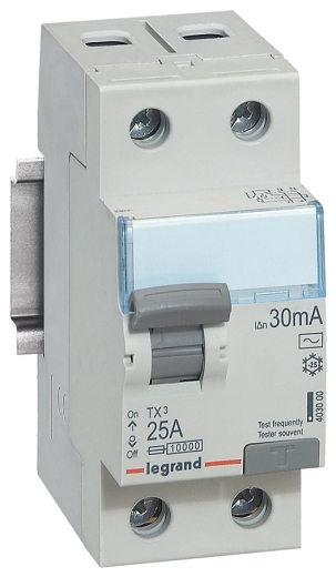 ПЗВ Legrand (403000) TX3 1Р+N 25A 30мА AC - 1