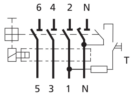 УЗО ETI 002062151 EFI-4 100/0.03 тип AC (10kA) - 2